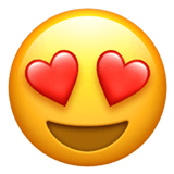 face with heart eyes